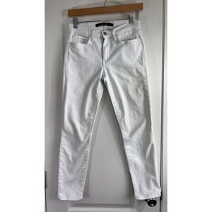 Joe's Jeans Women's High Water White Denim Skinny Ankle Jeans Size 27